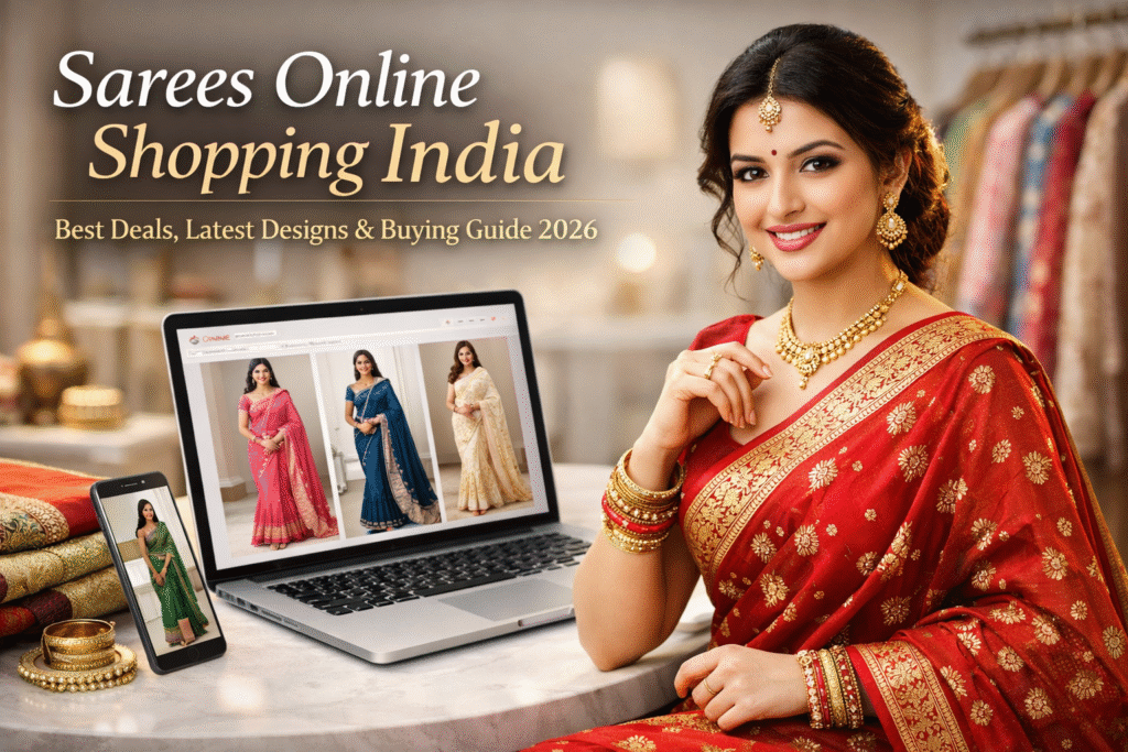 Sarees Online Shopping India – Best Deals, Latest Designs & Buying Guide 2026